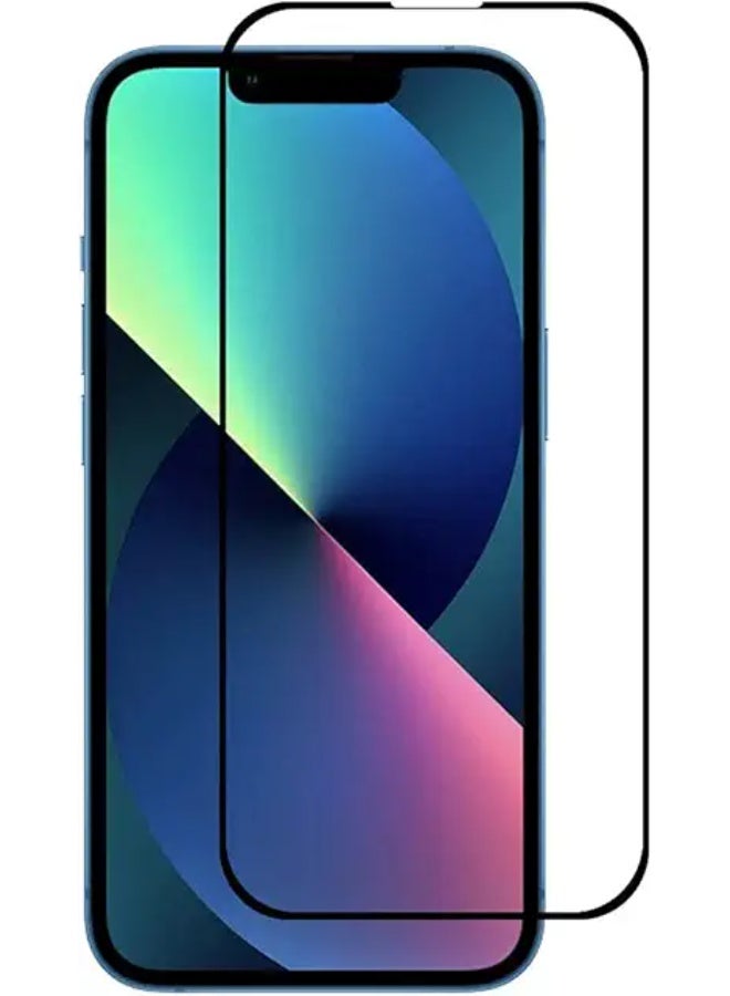 Screen Protector For iPhone 13 , 5D  Tempered Glass Protector 9H Hardness, Bubble Free, HD Clear iPhone 13 Screen Protector